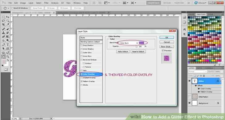 Image intitulée Ajouter un Effet de Paillettes dans Photoshop Étape 11